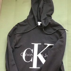 Calvin Klein hoodie, size small, black